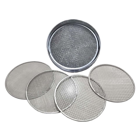 Ioensy - Garden Tamiz De Suelo Fino Accesorios Prácticos Herramientas Manuales Acero Inoxidable