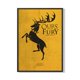 thumbnail image 1 of Cuadro Poster Enmarcado Escudo Casa Baratheon Decorativo, 1 of 1