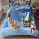 thumbnail image 1 of Deer Crowding Snow Duvet Quilt Covers Pillow Case Bedding Sets3-Piece Bedding Set (1 Duvet Cover + 2 Pillow Shams), 1 of 3