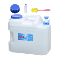 Ioensy - Contenedor De Agua Para Camping Con Grifo, Botella De Agua Para Salidas Al Jardín, Senderismo, 18L