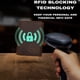 thumbnail image 4 of Billetera Stealth Mode de piel triple con bloqueo RFID para hombre, marrón, 4 of 9