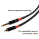 thumbnail image 2 of Funda trenzada Alex Tech PET expandible 50 pies, negra, 2 of 6