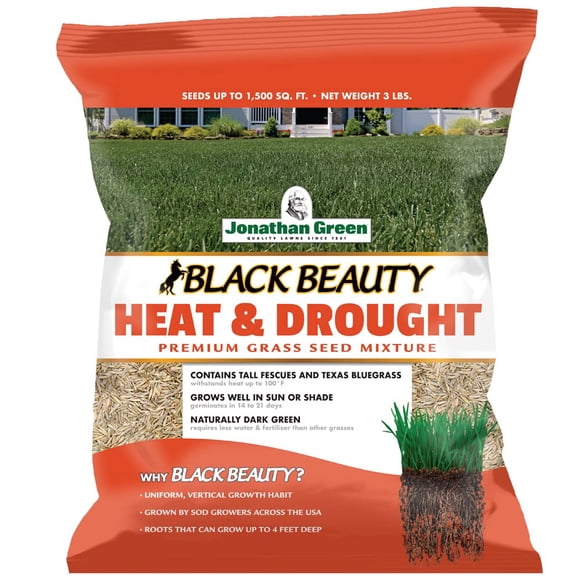Grass Seed Jonathan Green Black Beauty, 1,4 kg, resistente al calor