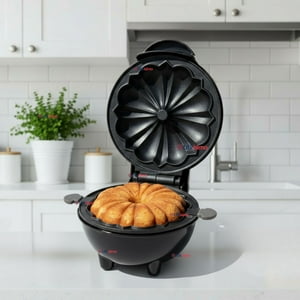 Line - Máquina De Mini Bundt Queque Pastel Con Molde Antiadherente 700W