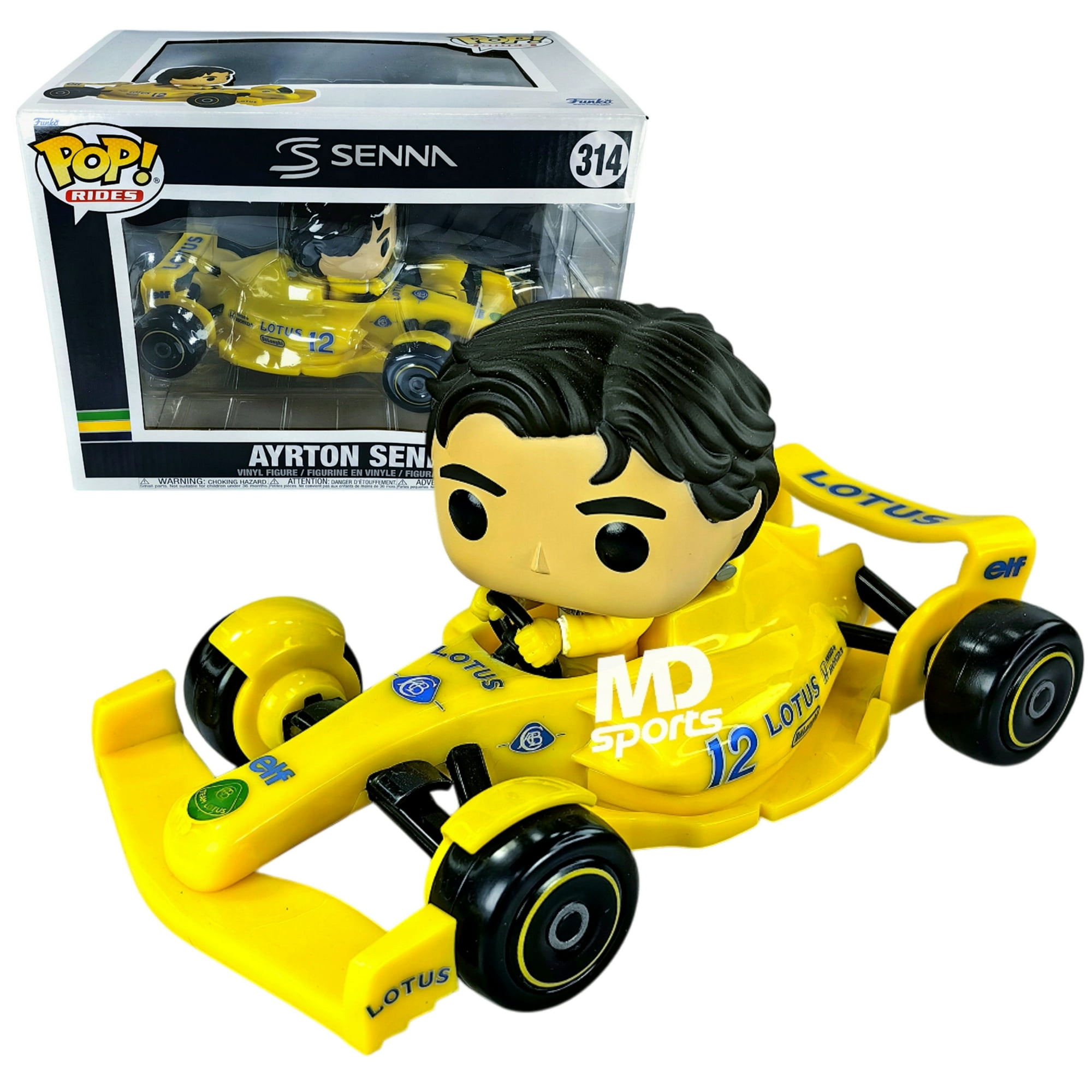 ミニカー Ayrton Senna POP! Rides 314 Amazon.com: Funko Pop