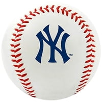 Logotipo Blanco Del Equipo Baseball Rawlings Mlb De Los Yankees De Nueva York