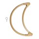 thumbnail image 4 of Dream Catcher Hoop Macrame Circle / Moon Wreath Decoración Colgante Para Pared Colgante Forma De Luna, 4 of 5