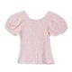 thumbnail image 2 of Polera Bebé Niña Manga Corta Panal Rosado Pillin, 2 of 3