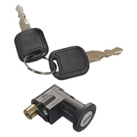 Magideal - Candado Para Caja De Batería De Bicicleta Eléctrica Con 2 Llaves, Candado Multifunción Ligero Y De Rendimiento Estable Para Protección Antirrobo Para