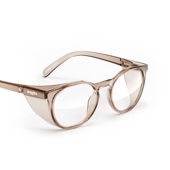 Gafas de seguridad Stoggles Round Z87.1 certificadas que bloquean la luz azul