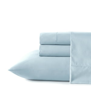 Juego De Sábanas Nautica 3Piezas Microfibra 1,5 Plazas Celeste