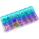 thumbnail image 1 of Organizador Semanal de Pastillas MEDca, 2 Veces al Día, 1 Organizador de Pastillas, Plástico - Multicolor, 1 of 9