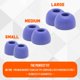thumbnail image 4 of Almohadillas WC Powerbeats Pro 2 de espuma con memoria, 4 of 8