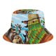 thumbnail image 5 of Todos Saluden al Rey Julien Sombrero bucket para adultos, gorra de protección solar, sombrero de pescador plegable para viajes al aire libre, pesca y actividades de verano, 5 of 6