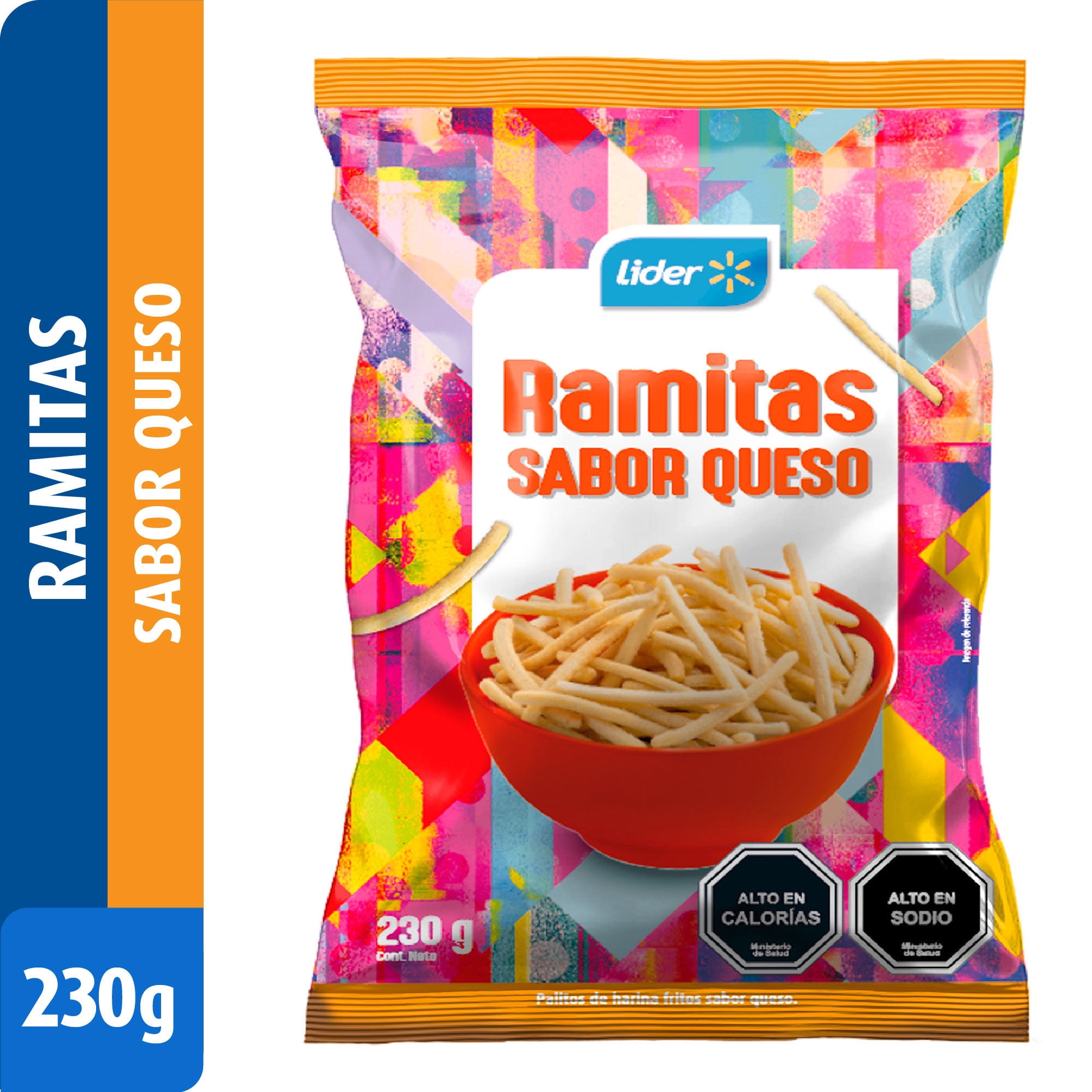 Ramitas Sabor Queso 230 g Lider