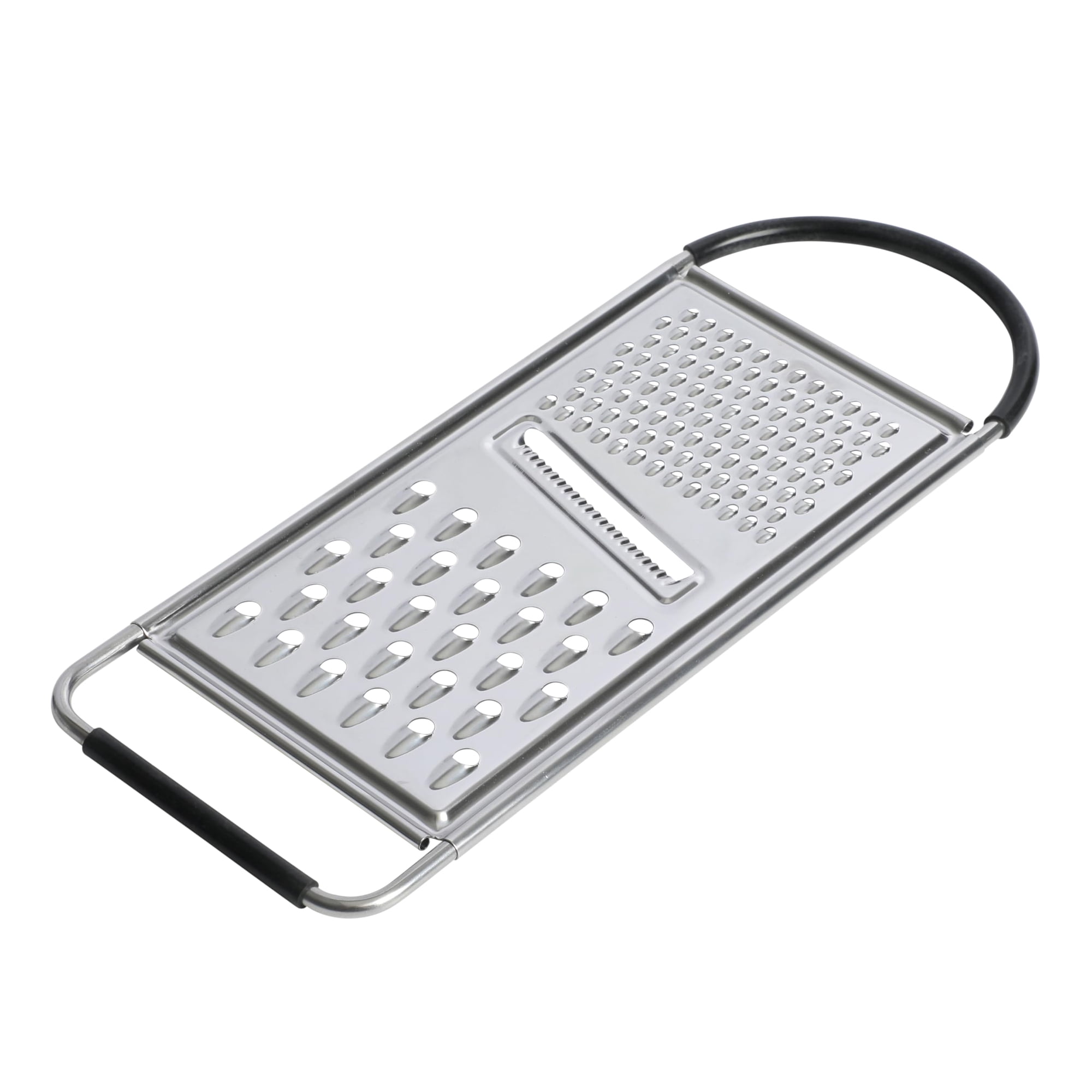 Rallador De Queso Oster Helmsdale Plano De Acero Inoxidable Negro