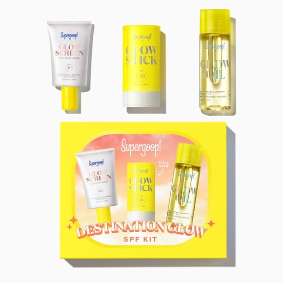 Kit Protector Solar Supergoop! Destination Glow FPS 40-50
