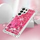 thumbnail image 4 of Funda Para Samsung Galaxy S25 Ultra Con Brillo Líquido, Protección Completa Y Soporte De Anillo Giratorio, 4 of 4
