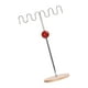 thumbnail image 3 of Soporte Organizador De Collares, Soporte De Metal Para Pendientes, Brazaletes, Colgantes, Pulseras, Base Acrílica Roja, 3 of 3