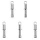 thumbnail image 2 of 5 Piezas De Tapones De Extremo De Varilla De Aluminio, Accesorios De Repuesto Para Poste De Tienda De 11mm, 2 of 3