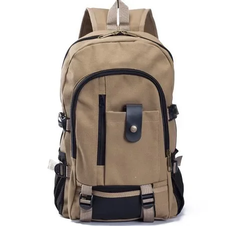 1 Pc Explosive Men's Backpack Durable American Trend Large Capacity High School Junior High School Student Bag Computer Bag