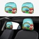 thumbnail image 1 of The Kiboomers Funda Protectora Universal para Reposacabezas de Coche, Funda Elástica para Reposacabezas de Asiento de Auto, Funda de Tela Antipolvo, Accesorios de Interior 2 Piezas, 1 of 6