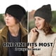 thumbnail image 3 of Gorros para hombre y mujer, paquete de 2, para otoño e invierno, unisex, de punto cálido, suaves, para esquí, CLT01, 3 of 6