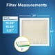 thumbnail image 2 of Filtro de Aire HVAC Filtrete 50x50x6.35 cm MERV 8 MPR 700 Paquete de 4, 2 of 9