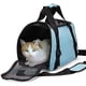 thumbnail image 3 of Transportadora para Gatos ZaneSun Plegable y de Lado Suave Azul 40x19x26cm, 3 of 6