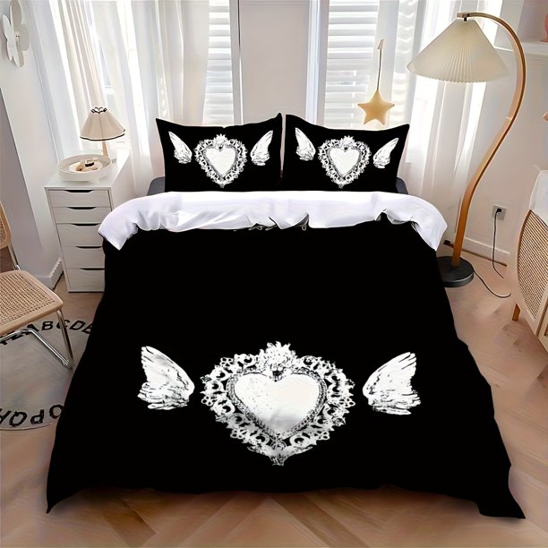 Stylish Amine D-DEATHS N-NOTES bedding with a Creative Hot Printed Design Ideal for All Seasons Available in Single
