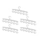 thumbnail image 1 of 5x Perchas Giratorias, Percheros Para Ropa Que Ahorran Espacio, Para Corbatas, Armario, Almacenamiento, Sombreros, Gris, 1 of 3