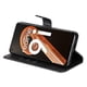 thumbnail image 2 of Funda con Cremallera para Realme 9i, Carcasa Cartera de Cuero PU con Soporte y Tarjetero, 2 of 6