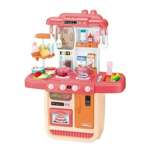 Maravillas Valdivia - Cocina De Juguete 38 Accesorios Luces 70Cm De Alto