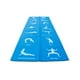 thumbnail image 1 of Mat De Yoga 6 Mm Plegable Con Posturas Azul, 1 of 5