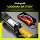 thumbnail image 3 of Lámpara de trabajo WARSUN DJ60 LED recargable de 1500 lúmenes, color amarillo, 3 of 7