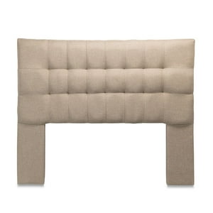 Dgb - Respaldo Cama 2 Plazas Lino Beige Alicante Cp