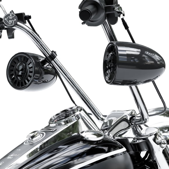 Altavoces GoHawk 13 cm Bluetooth impermeables para motocicleta
