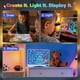 thumbnail image 2 of Tablero de Dibujo LED Talkfun 42 cm con Control Remoto y 17 Colores, 2 of 8