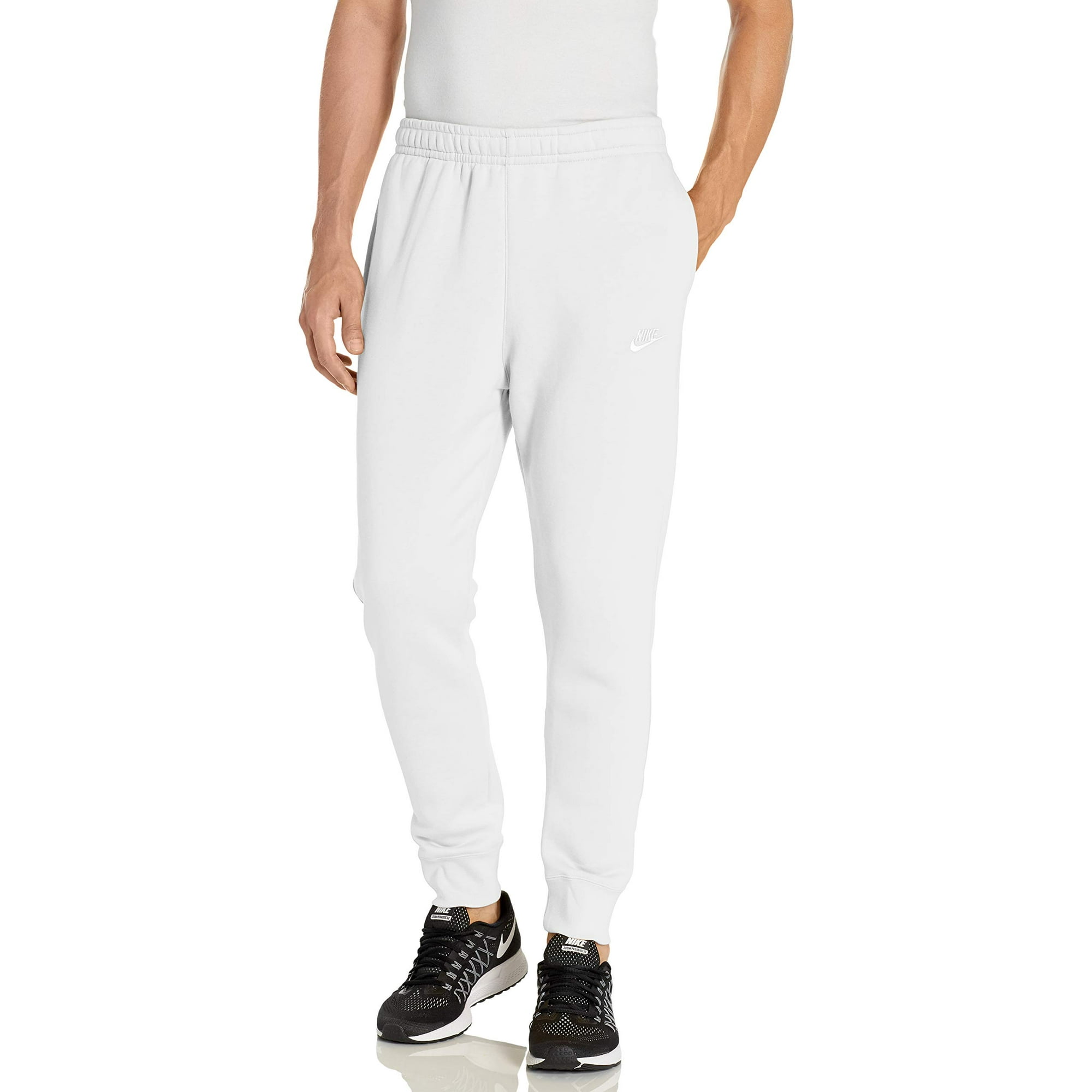 Jogger Nike Nsw Club Para Hombre, Color Gris Oscuro/gris Intenso Y Blanco, Tamaño Xxl