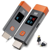 Transmisor Y Receptor Hdmi Inalámbrico Qisoable 4K 1080P