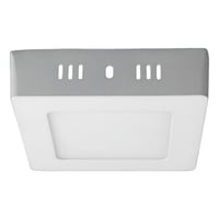 Teimporta - Panel Led Foco Plafón Sobrepuesto Cuadrado 6W 11Cm Luz Fría Blanco