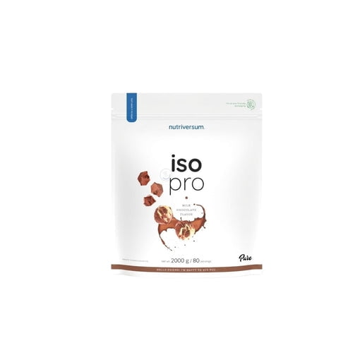 Proteina Iso Pro Milk Chocolate 2000Gr 80 Servicios - Nutriversum