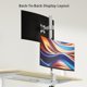 thumbnail image 2 of Soporte Vertical Dual para Monitores SIIG 33‑38" 12 kg, 2 of 9