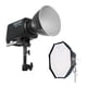 thumbnail image 1 of Paquete de luces de vídeo COB a todo color Amaran Ray 360c (EE. UU.) con montura Bowens octogonal de, 1 of 8