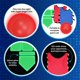 thumbnail image 3 of Set Kickball LED MinnARK Bases Brillantes Chalecos Juego, 3 of 3