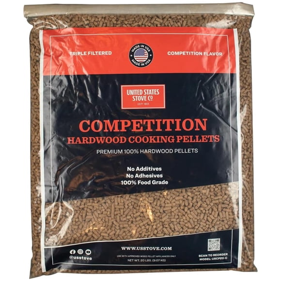 Pellets para Cocinar US Stove Competition Bolsa de 9 kg