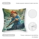 thumbnail image 5 of Paddington en Perú Fundas de almohada de terciopelo con tema, regalos de funda de almohada, decoración para el hogar, cojín de lanzar, regalo de cumpleaños para fans y parejas. 45cm x 45cm., 5 of 6