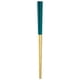 thumbnail image 1 of XmhyTop 2 Pares de Palillos Reutilizables de Acero Inoxidable, palillos chinos japoneses, Antiadherente, Aptos para Lavavajillas, 23.5 cm, El estilo C, Oro Verde, 1 of 5