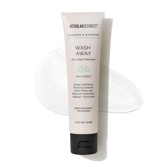 Limpiador facial espumoso MDSolarSciences, 50 ml, para piel sensible