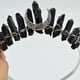 thumbnail image 1 of Gorgeous Crystal Quartz Crown Rhinestone Tiara - Perfect for Weddings & Parties!, 1 of 5